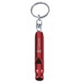 Safety Whistle Key Ring - Red